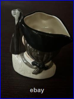 Royal Doulton 4 inch Toby Jug Complete 7 piece Colonial Williamsburg Collection