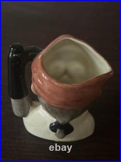 Royal Doulton 4 inch Toby Jug Complete 7 piece Colonial Williamsburg Collection