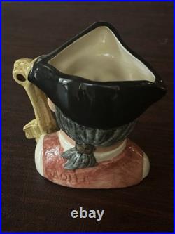 Royal Doulton 4 inch Toby Jug Complete 7 piece Colonial Williamsburg Collection