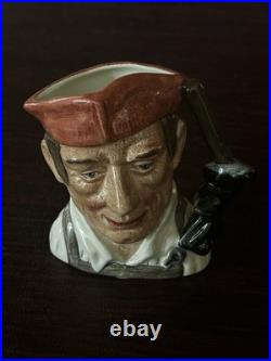 Royal Doulton 4 inch Toby Jug Complete 7 piece Colonial Williamsburg Collection