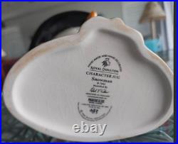 Royal Doulton 6.75 Snowman Character Jug Mug D7241 Limited Edition 134/500 2003