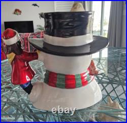 Royal Doulton 6.75 Snowman Character Jug Mug D7241 Limited Edition 134/500 2003