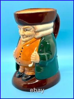 Royal Doulton 6 Toby Jug The Squire EUC