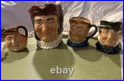 Royal Doulton 8 Toby Jugs