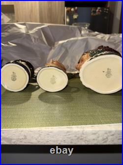 Royal Doulton 8 Toby Jugs