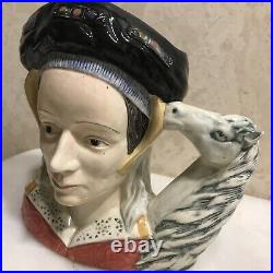 Royal Doulton ANNE of CLEVES Toby Mug Limited Jug 1979 England