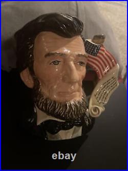 Royal Doulton Abraham Lincoln 1806/2500 D6936 Presidential Series Ltd Ed mug jug