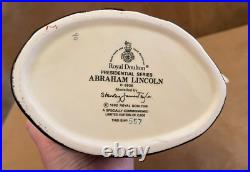 Royal Doulton Abraham Lincoln 557/2500 D6936 Presidential Series Ltd Ed mug jug