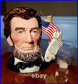 Royal Doulton Abraham Lincoln D6936 Presidential Series, Ltd Ed 1430/2500