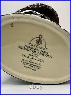 Royal Doulton Abraham Lincoln Limited Edition Character Jug 6936 913/2500
