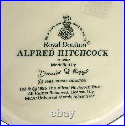 Royal Doulton Alfred Hitchcock Large Character Jug Mug 1994