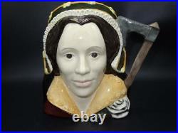 Royal Doulton Anne Boleyn Charactor Jug D 6644 7 Mint