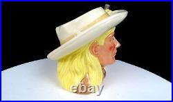 Royal Doulton Annie Oakley D6732 Stanley Taylor Design 5 1/4 Toby Jug 1985-1989