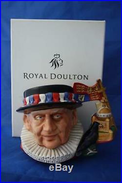 Royal Doulton Beefeater D7299 Ltd Ed Character Jug Of The Year 2010