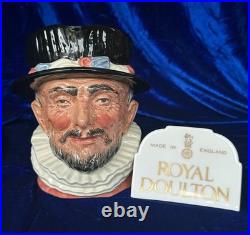 Royal Doulton Beefeater (ER) Large Character Jug D6206, Excellent Condition Royal Doulton Beefeater (ER) Large Character Jug D6206, Excellent Condition