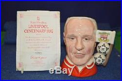 Royal Doulton''Bill Shankly'' Liverpool FC Character Toby Jug D6914 USC RD8012