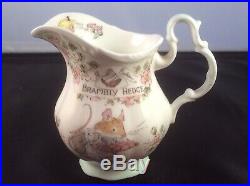 Royal Doulton Brambley Hedge Tea Service. Teapot, Milk Jug, Sugar Bowl, Full Size