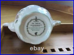 Royal Doulton Brambly Hedge Trio Teapot Milk Jug Creamer Sugar Bowl Mint 1985
