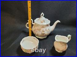 Royal Doulton Brambly hedge full size tea set teapot sugar bowl milk jug 1985