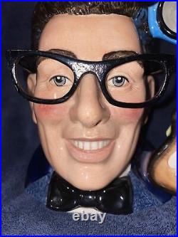 Royal Doulton Buddy Holly Character Jug LIMITED ED. 2,500 D7100 PERFECT