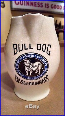 Royal Doulton Bulldog Bass & Guinness Pub Jug