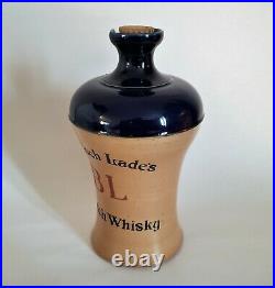 Royal Doulton Bulloch Lade's BL Scotch Whisky Stoneware Bottle Decanter Jug