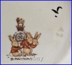 Royal Doulton Bunnykins Jug Family Washday (Casino Shape) 4 Rnd 10 oz Signed