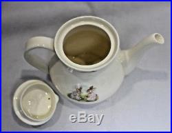 Royal Doulton Bunnykins Teapot, sugar and Milk Jug Mint Condition