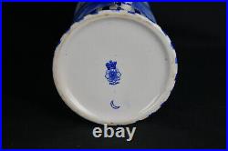 Royal Doulton Burslem Blue Jug Double Gourd 8.5 tall England (MW11547)