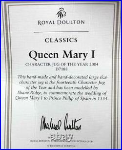 Royal Doulton CHARACTER JUGS Queen Mary CHARACTER MUG OF THE YEAR GREAT COND