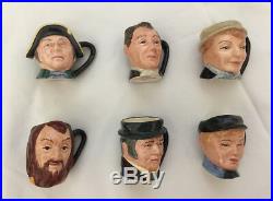 Royal Doulton CHARLES DICKENS TINIES COLLECTION Char Jugs / 1982-89 1st Quality