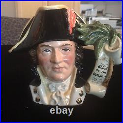 Royal Doulton Captain Bligh #D6967-1995 Character Jug of the Year -MINT With COA