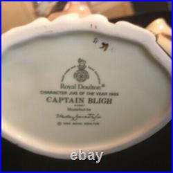 Royal Doulton Captain Bligh #D6967-1995 Character Jug of the Year -MINT With COA