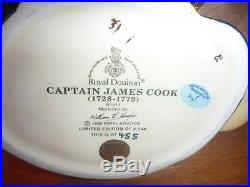 Royal Doulton Captain James Cook Limited Edition Toby Jug