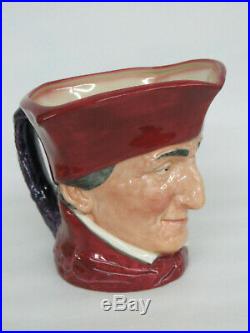 Royal Doulton Cardinal Toby Jug Porcelain Character Mug Made in England 859B