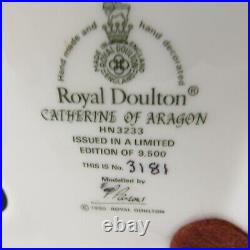 Royal Doulton Catherine of Aragon Figurine HN 3233 Ltd Ed 3181/9500 COA