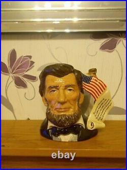 Royal Doulton Character Jug Abraham Lincoln