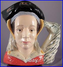 Royal Doulton Character Jug Anne Of Cleves D6653 Var. 1