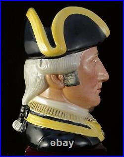 Royal Doulton Character Jug Captain James Cook D7077