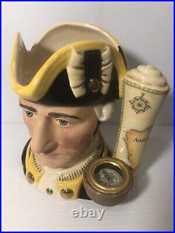 Royal Doulton Character Jug Captain James Cook D7077 (Ltd. Ed. 2500)