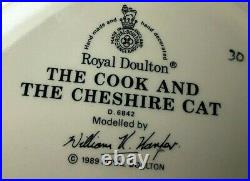 Royal Doulton Character Jug Cook And Cheshire Cat