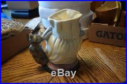 Royal Doulton Character Jug Cook And Cheshire Cat D6842 Alice in Wonderland