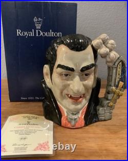 Royal Doulton Character Jug Count Dracula D7053 Large Jug of the Year 1997