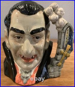 Royal Doulton Character Jug Count Dracula D7053 Large Jug of the Year 1997