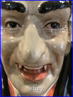 Royal Doulton Character Jug Count Dracula D7053 Large Jug of the Year 1997