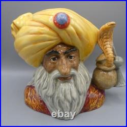 Royal Doulton Character Jug D6912 The Snake Charmer Excellent Condition + COA
