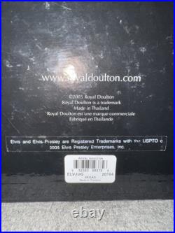 Royal Doulton Character Jug Elvis Vegas Size Large #EP6 New In Box 2006 Vtg