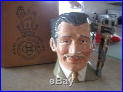 Royal Doulton Character Jug Entitled Clark Gable D6709, Large