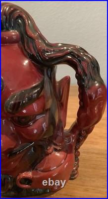 Royal Doulton Character Jug Flambé Aladdin's Genie D6971 Large Limit Ed Signed