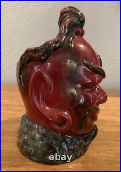 Royal Doulton Character Jug Flambé Aladdin's Genie D6971 Large Limit Ed Signed
